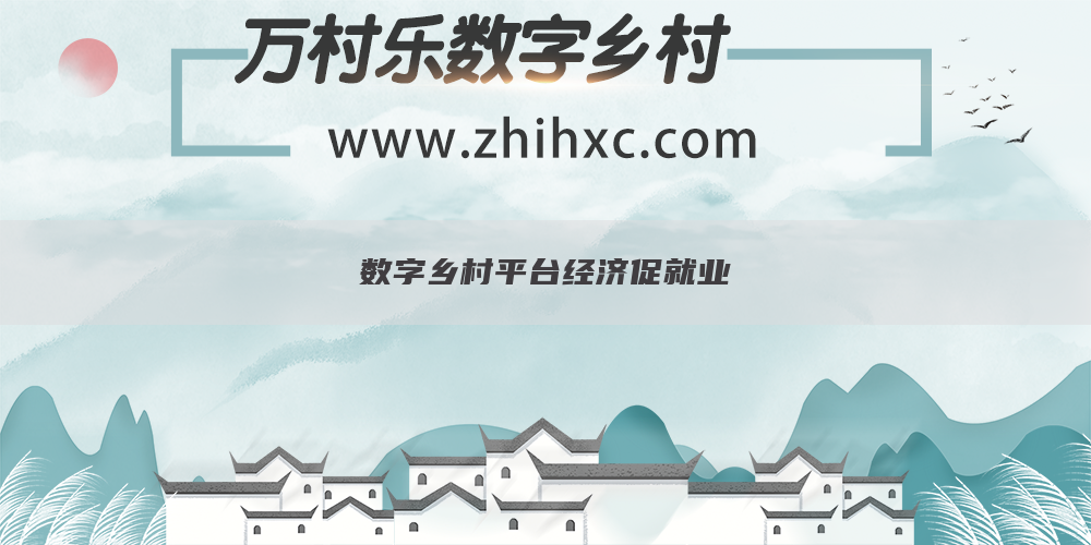 数字乡村平台经济促就业