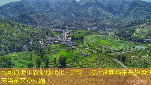 农业现代化:定义、技术创新与未来趋势