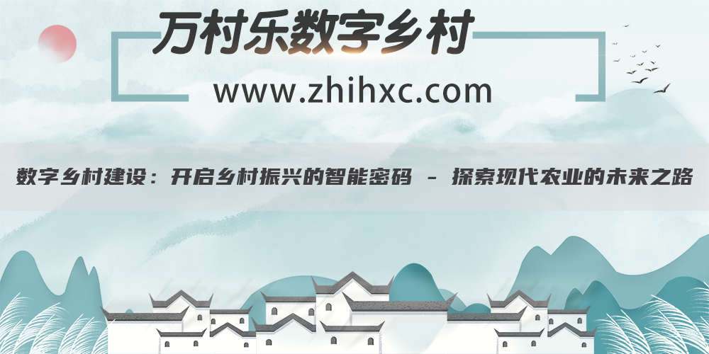 数字乡村建设:开启乡村振兴的智能密码 - 探索现代农业的未来之路