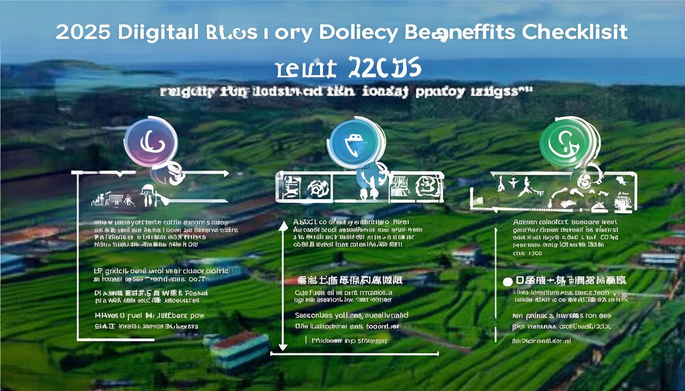 2025数字乡村政策红利清单:这5类项目能拿补贴 + 优先审批