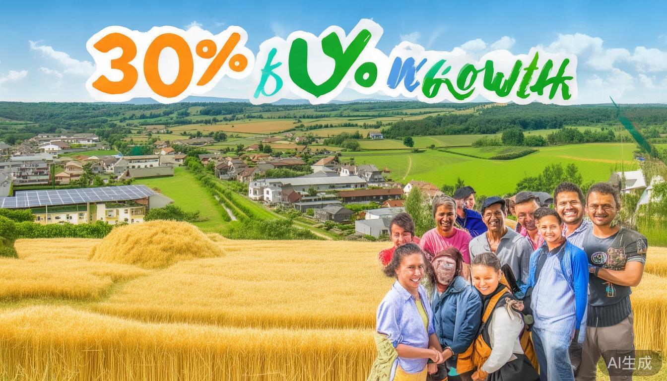 乡村集体收入增长慢多产业模块联动，村集体年收入增30%(2)